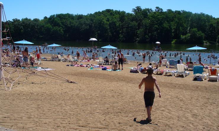 Beach at West Lake Park